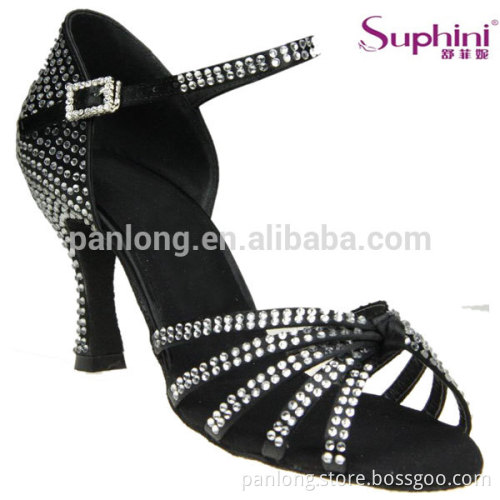 Fashion Rhinestone Suphini Latin Capezio Dance Shoes